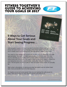 Guide to Acheiving Your Goals in 2017 cover