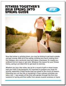 2018 Spring into Spring Guide (cover)